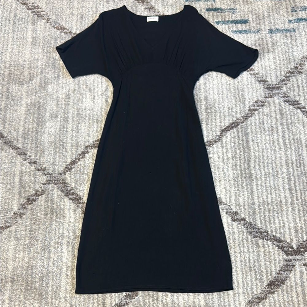 New Allie Rose Black Maxi Dress with Pockets S